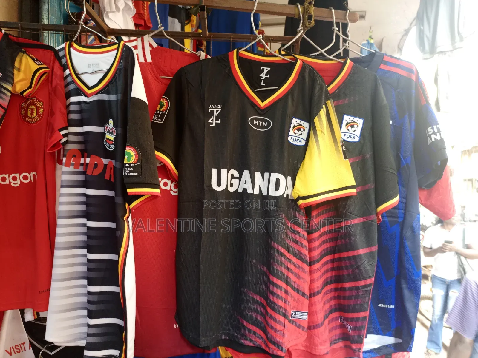Friendship Uganda Crane Jersey Original Material All Colors
