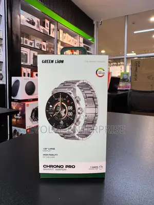 Chrono Pro Green Lion Smart Watch – 1.6” Amoled
