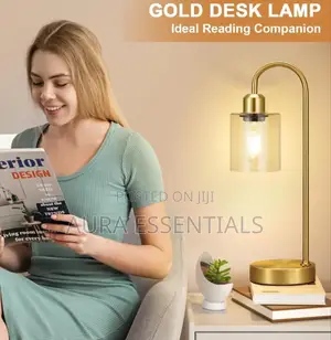 3-Ways Dimmable Gold Table Lamp