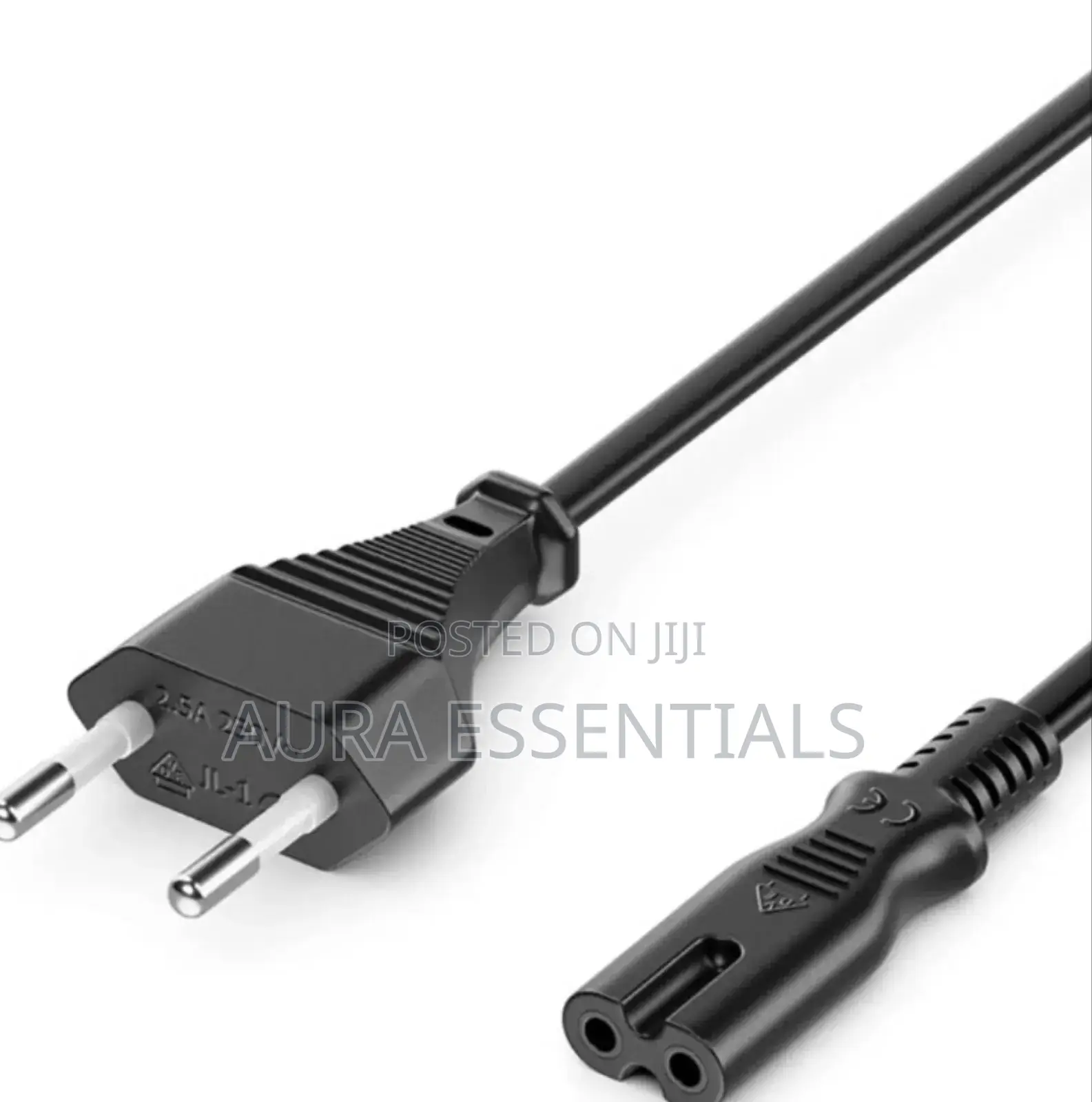 2 Poles European Universal Cable Plug