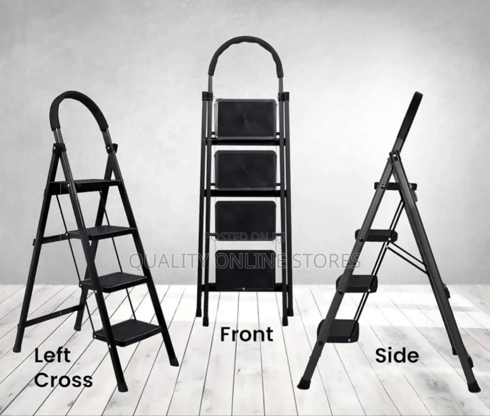 Metallic Step Ladder