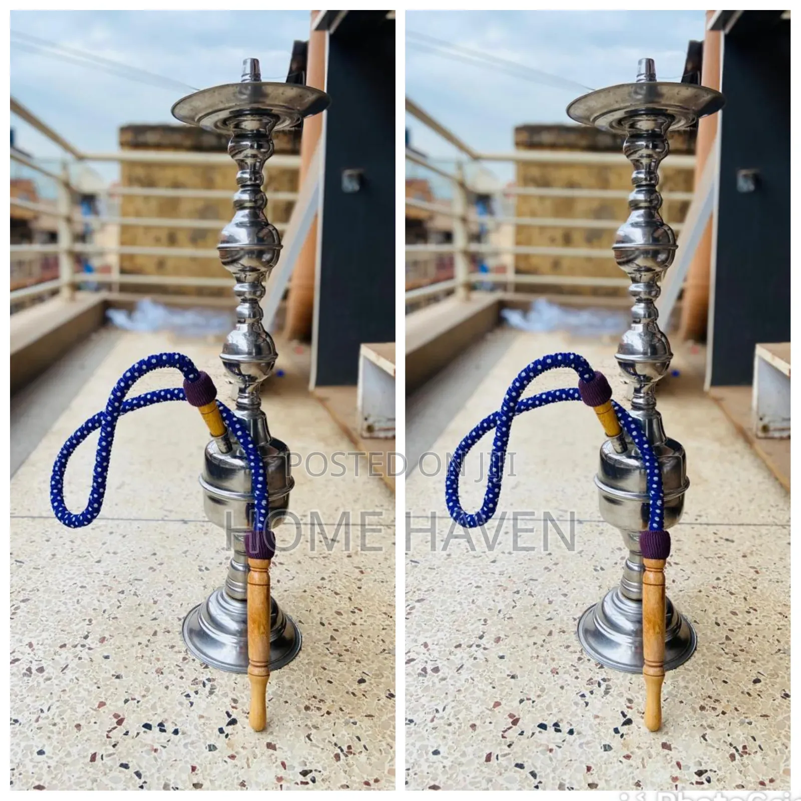 Metallic Hookah Pipe