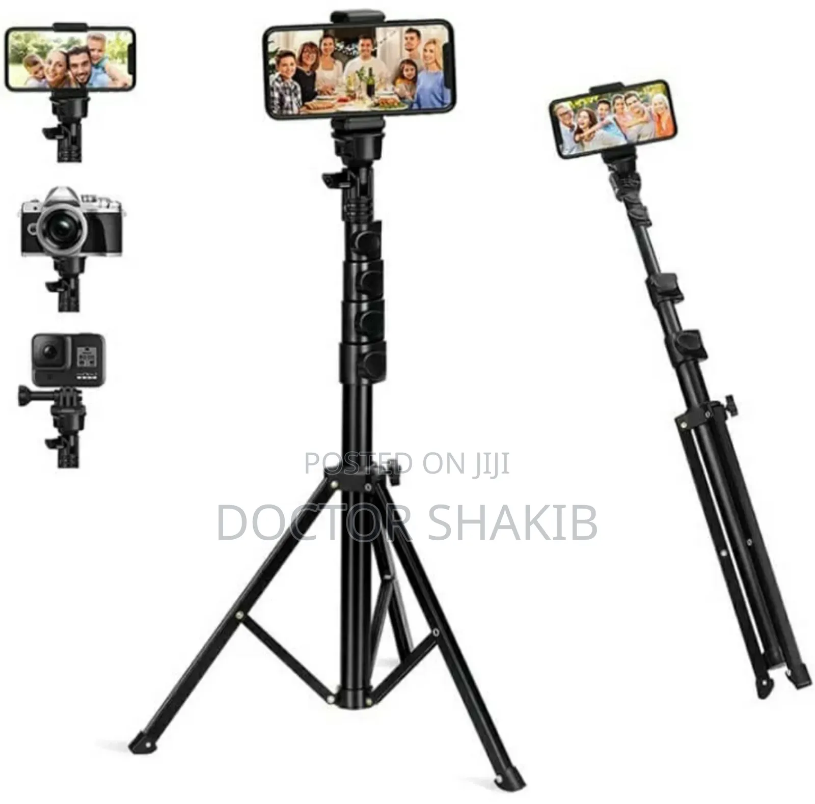 New Jmary Tripod/Monopod Mt-41, Floor, 42 – 137 Cm, Black