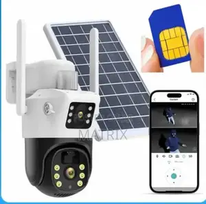 Solar Camera Wifi Colored Pictures,Two Way Audio, Recorder,
