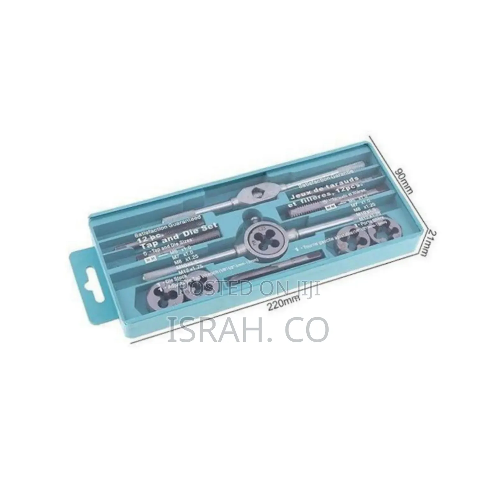 20 PCS Tap and Die Metric Screw Set