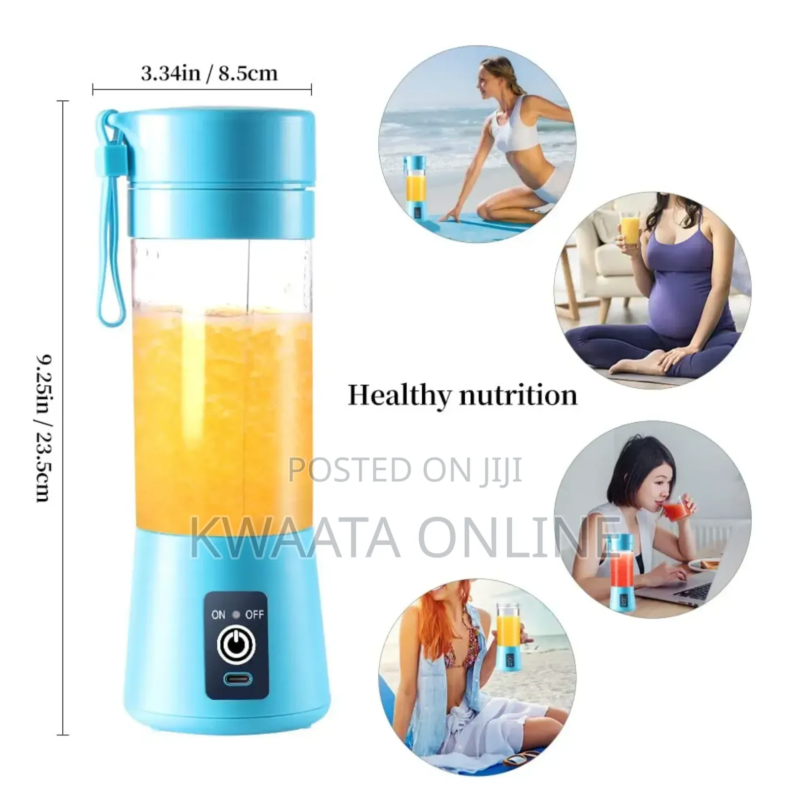 Portable Blender Cup,Electric Usb Rechargeble Juicer Blender