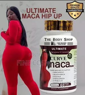 Ultimate Curve Maca Plus 1500mg Hip+Butt Enlargement 60pills