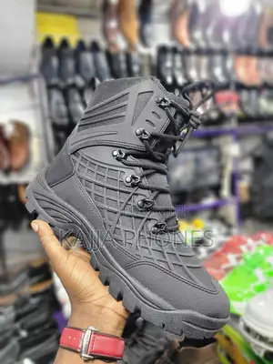 Black Military Boots