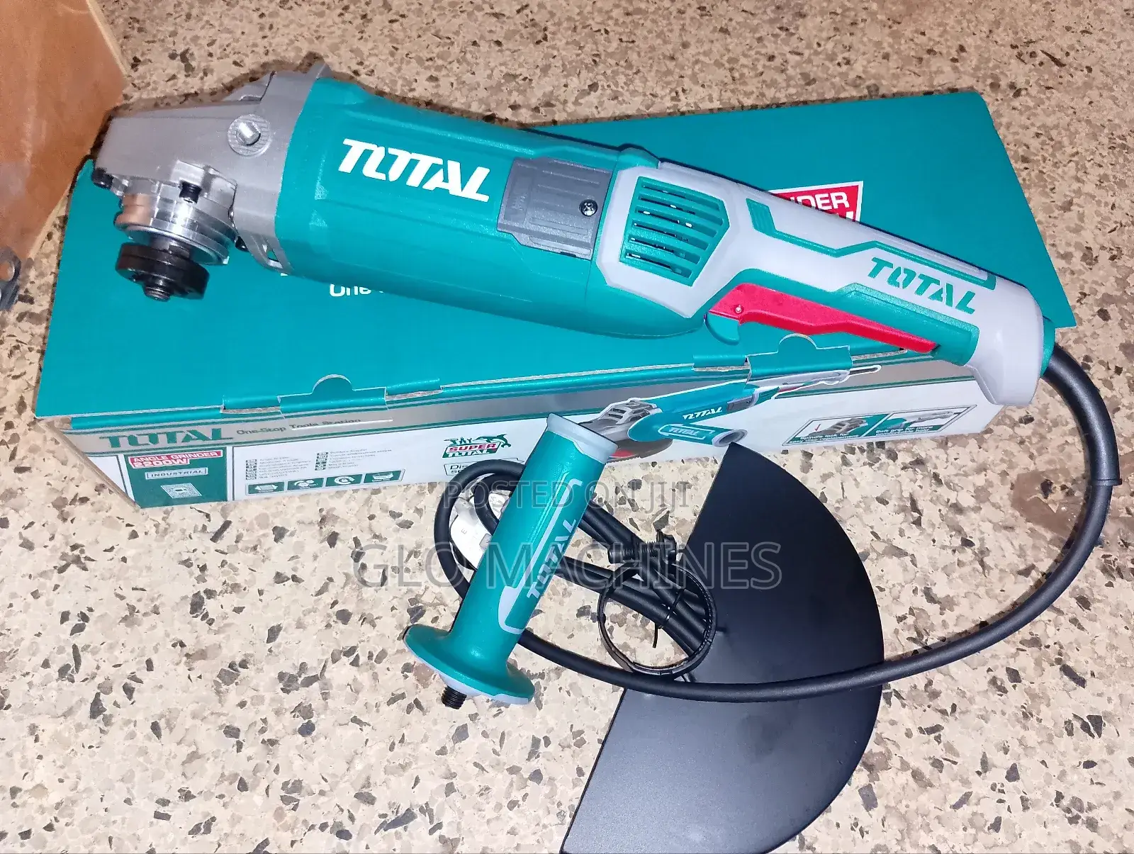 Total 9 Inches Angle Grinder