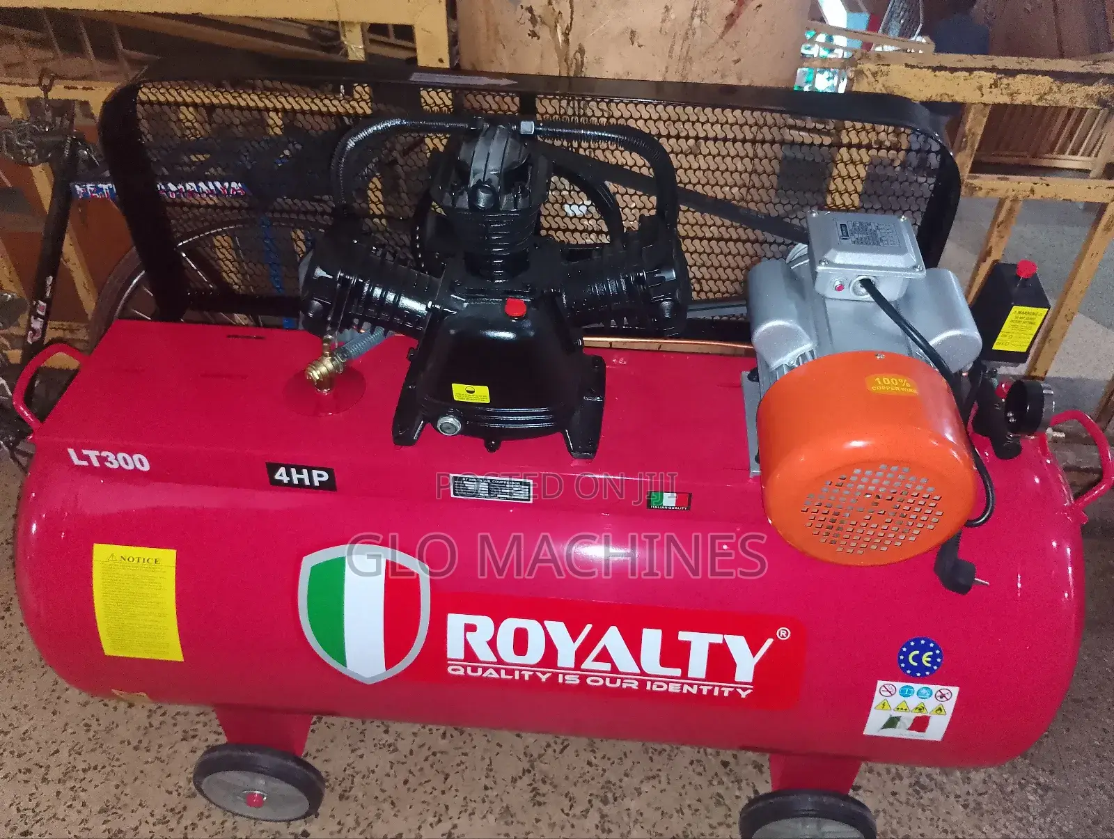 300l Belt Compressor