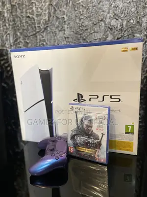 The Witcher Cd With Ps5 Slim Disc Edition Fxt*New