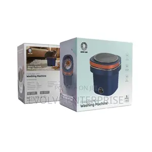 Green Lion Foldable Mini Washing Machine 9l 60w - Blue