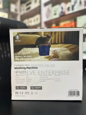 Green Lion Foldable Mini Washing Machine 9l 60w - Blue