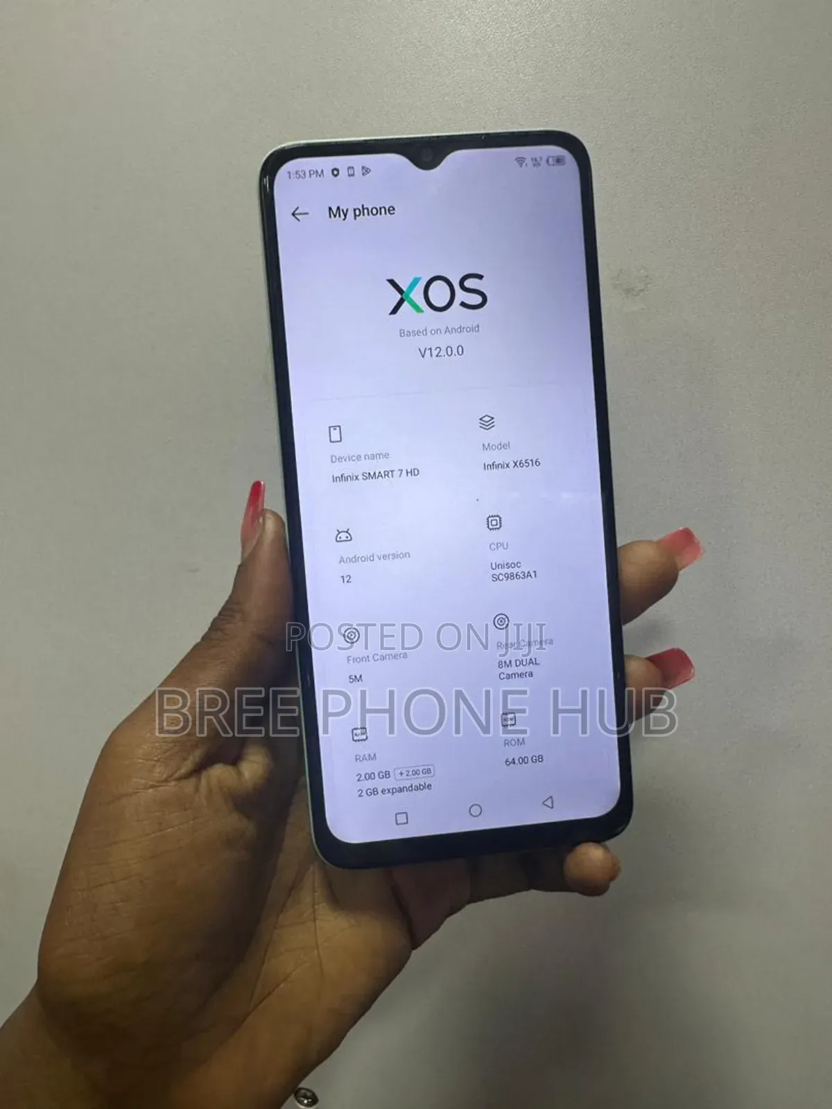 Infinix Smart 7 HD 64 GB Green