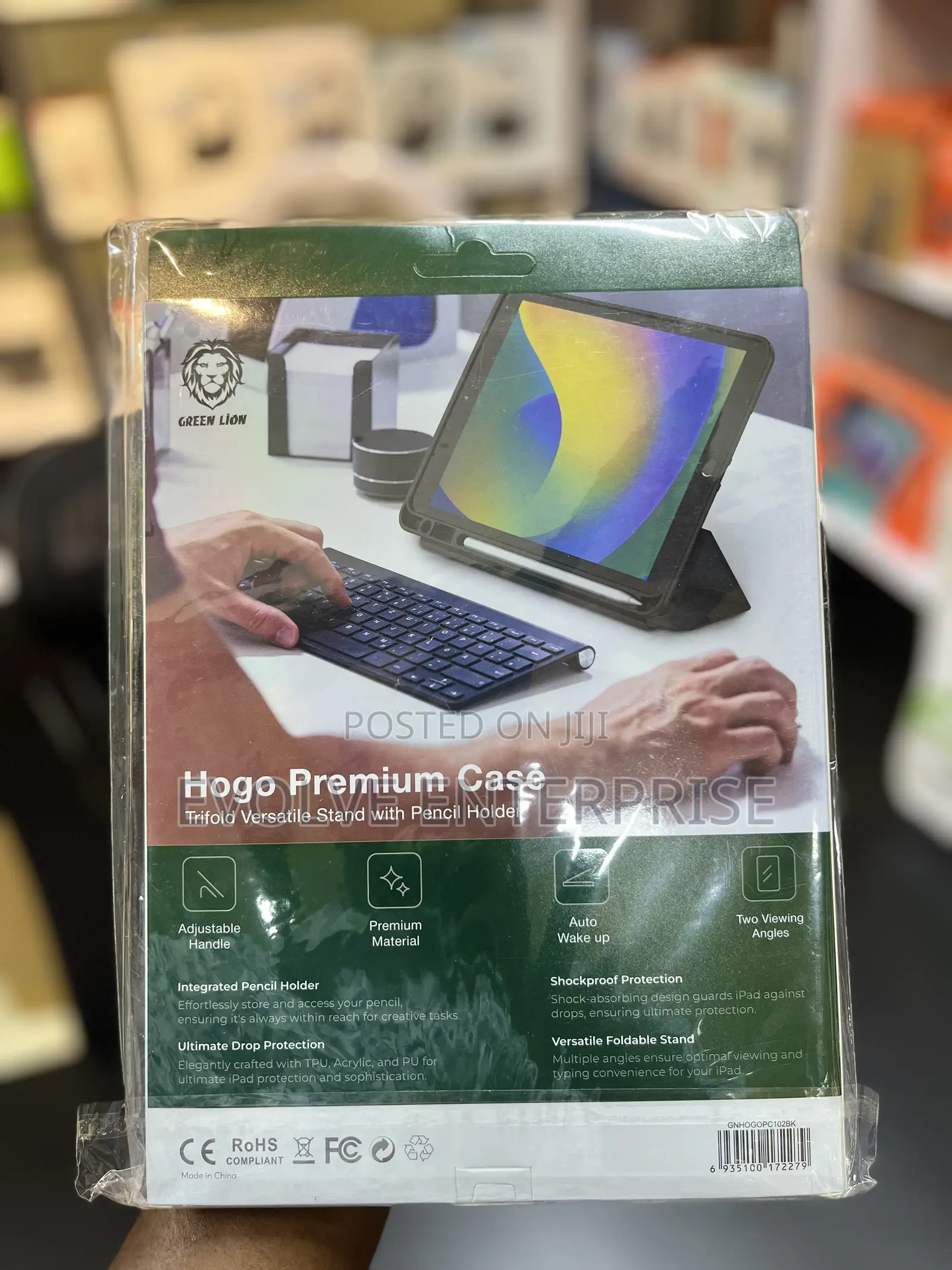 Green Lion Hogo Premium Case for iPad 9 (10.2")