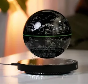 Magnetic Levitating Crystal Globe Lamp