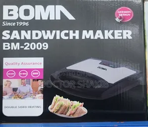 Quality Boma 4slices Sandwich Maker, Model Bm-2009.