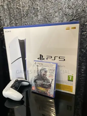Playstation 5 Slim Disc Version White Pad Fxt*