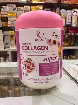5 in 1 Marine Collageanwith Biotin + Vitamin C + Melatonin