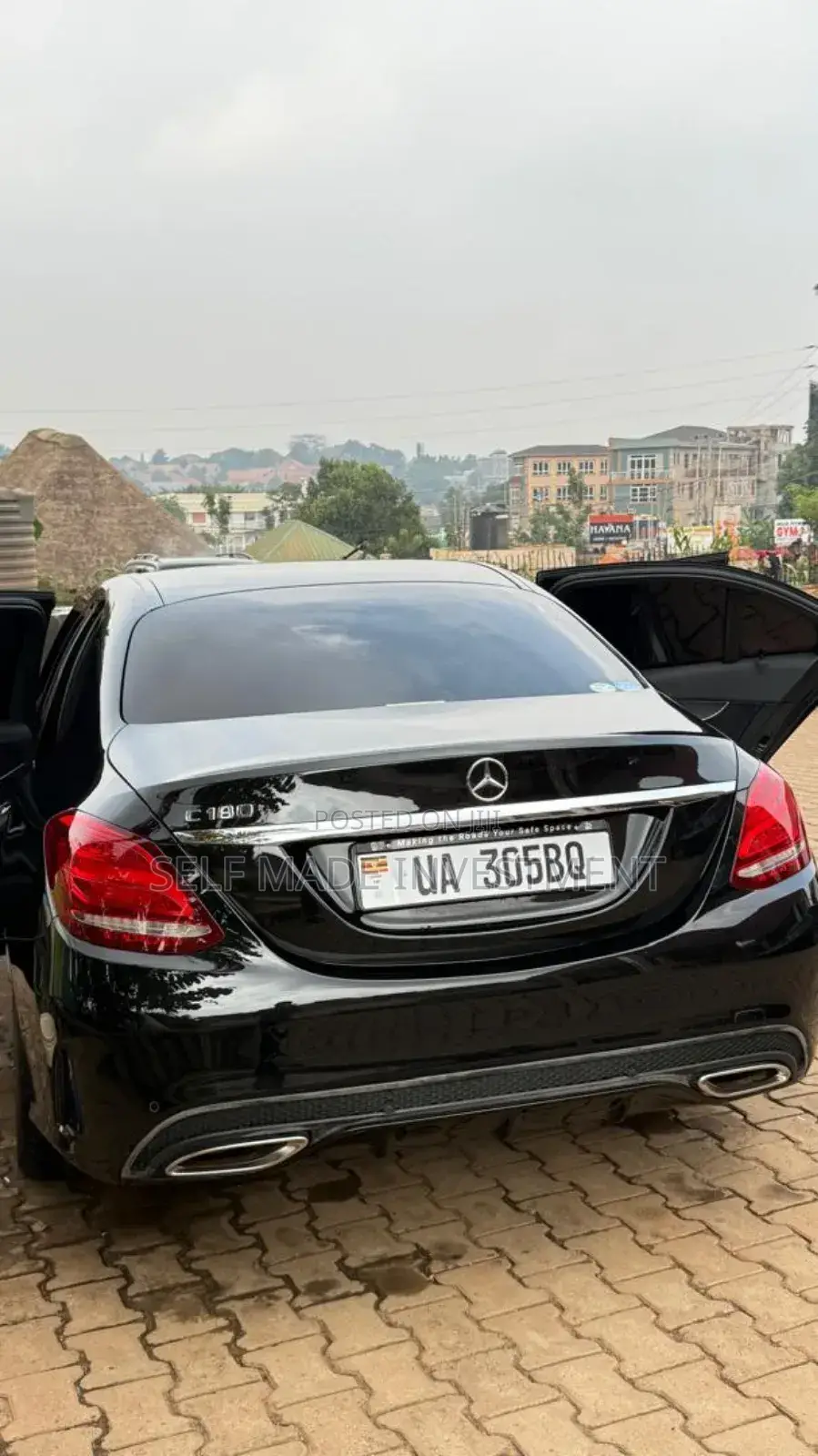 Mercedes-Benz C180 2018 Black