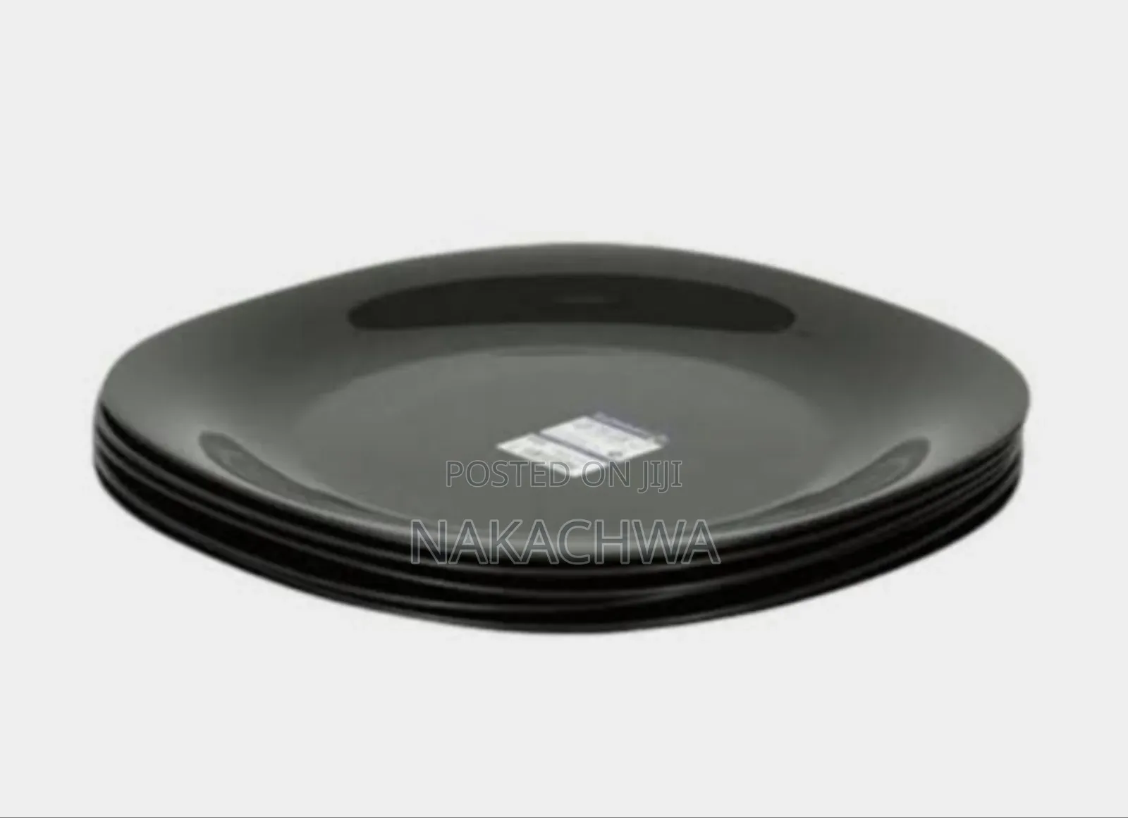 12 Pieces of Square Luminarc Plates