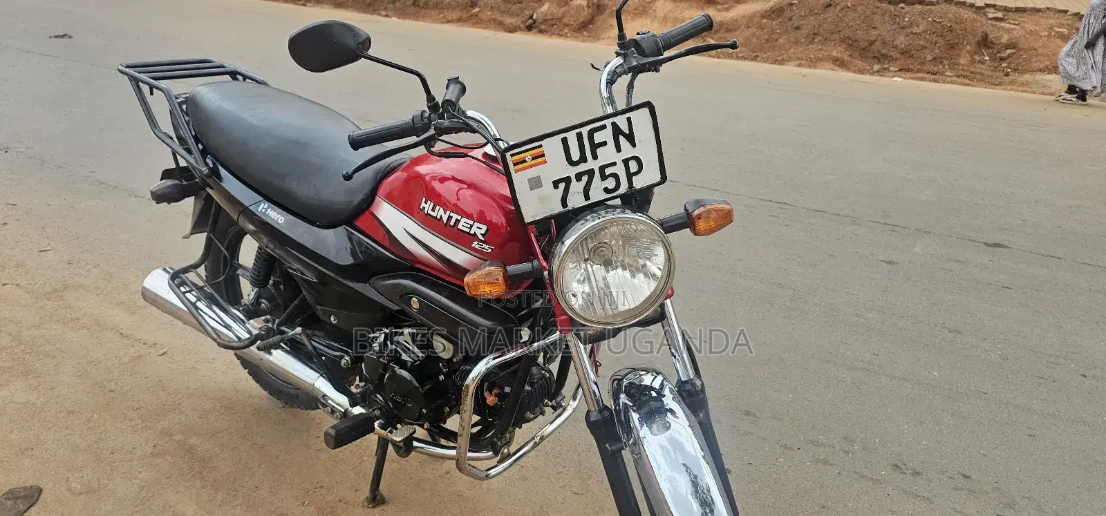 Hero Hunter 125 2023 Red