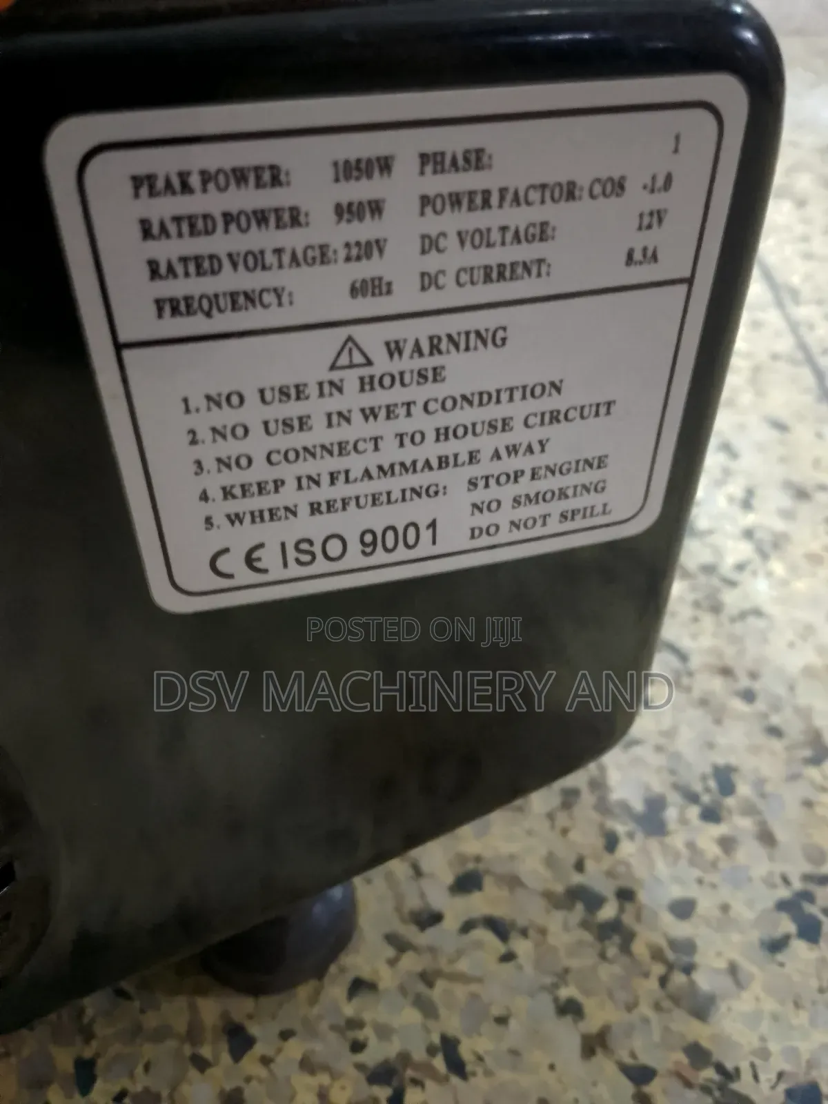Apollo 1kva Gasoline 2-T Portable Generator