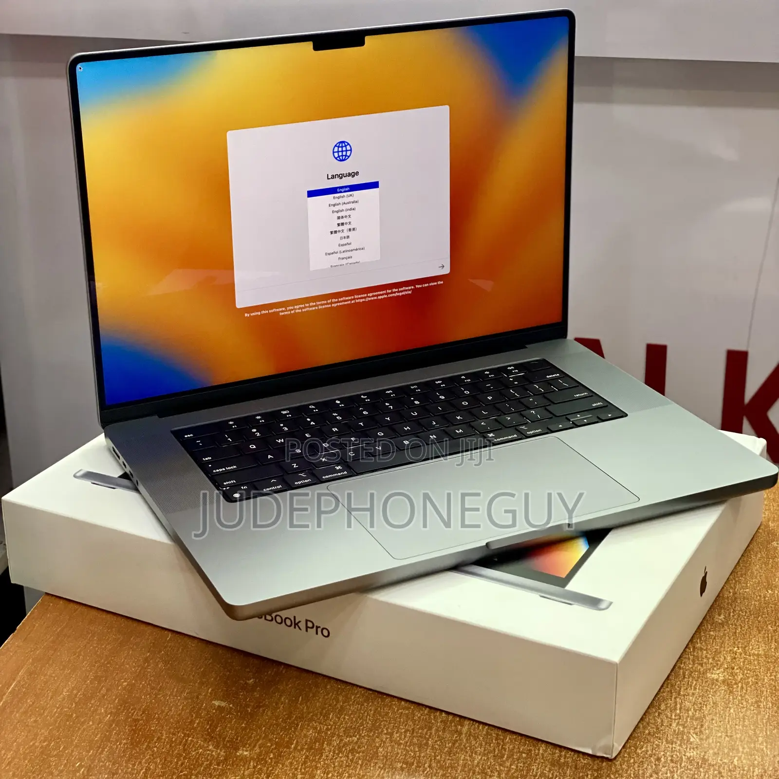 Laptop Apple MacBook Pro 2021 M1 16GB Apple M1 Pro SSD 1T