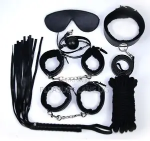 BDSM for Couples 7 Pieces Black
