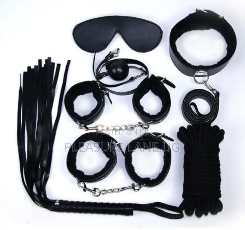 BDSM for Couples 7 Pieces Black