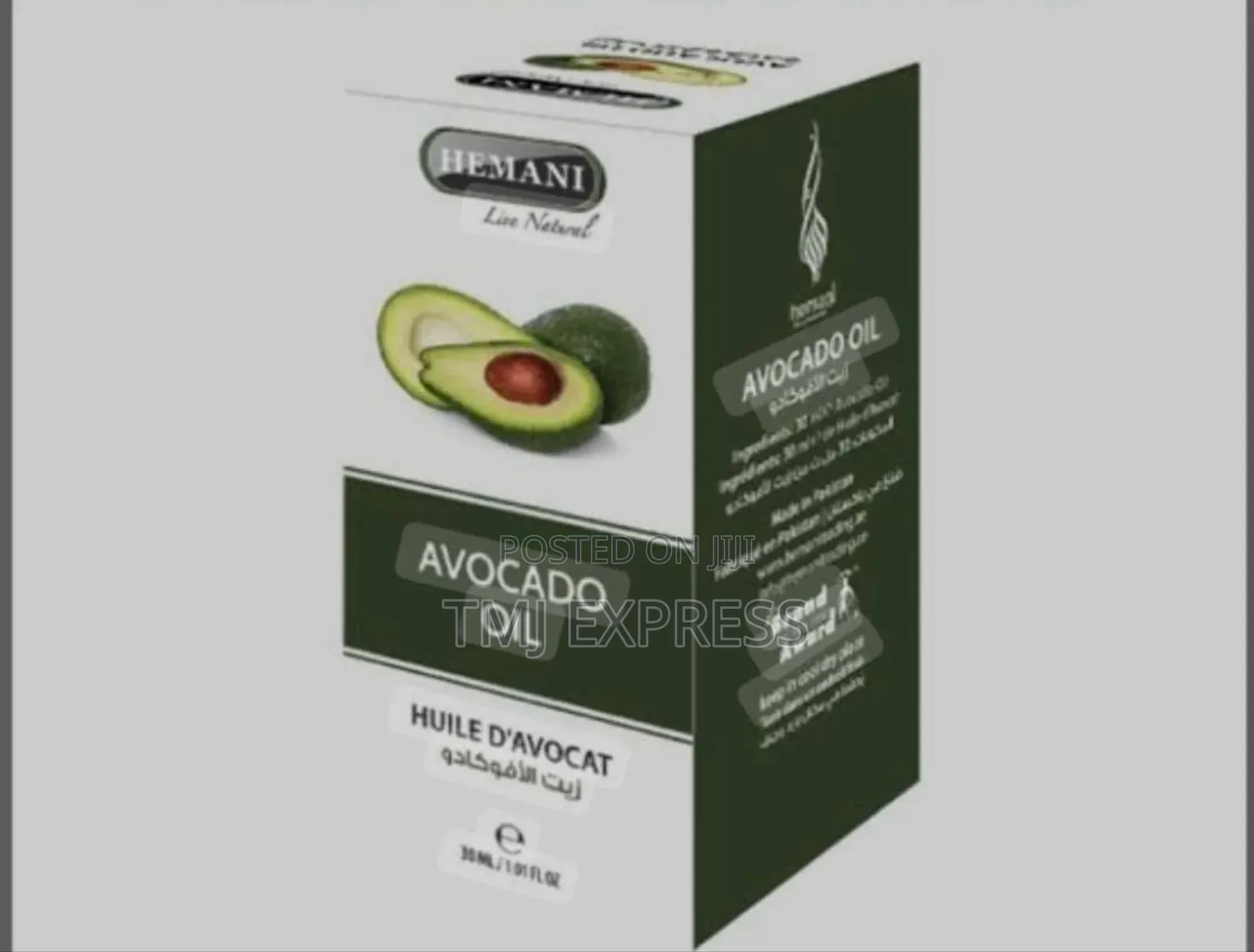 Ovacado Oil Per 30 MLS
