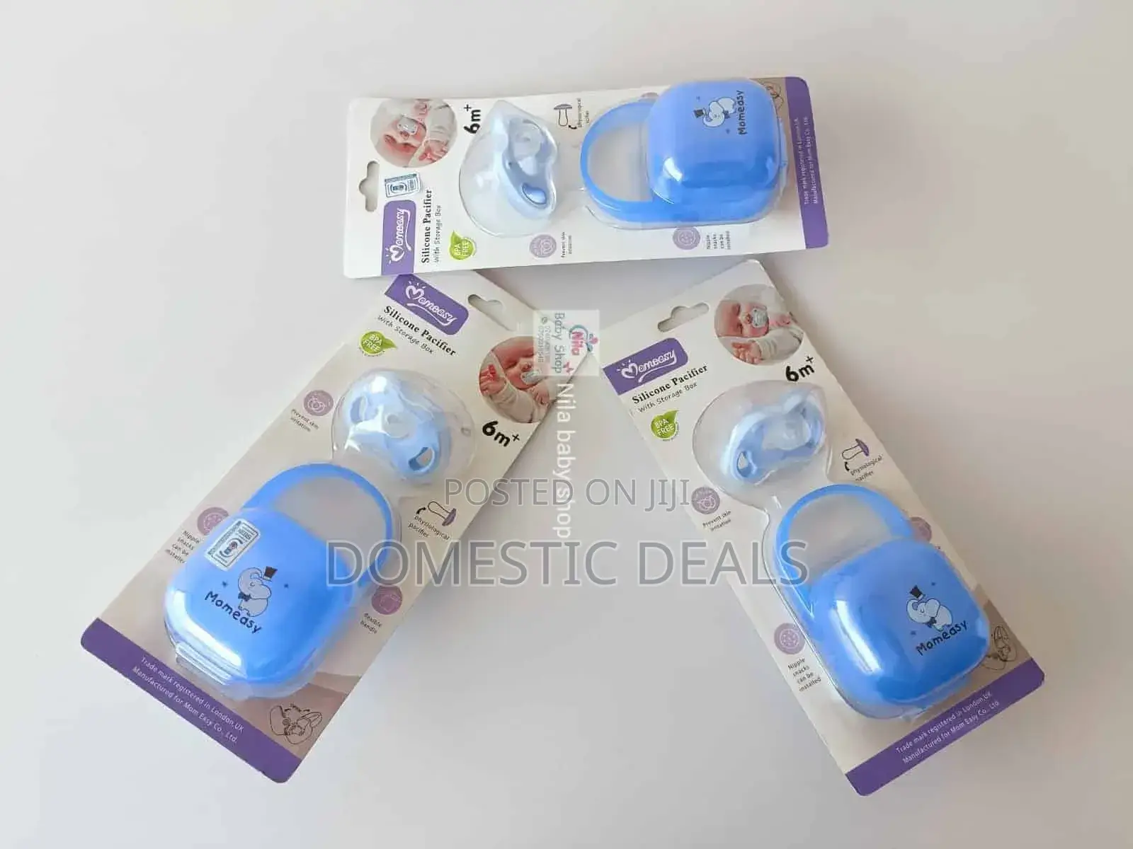 Momeasy Silicone Pacifier With Storage Box