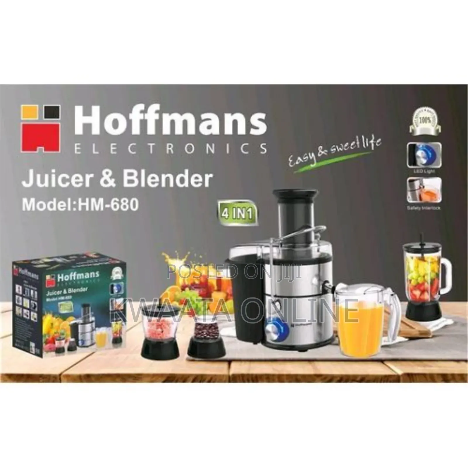 Hoffmans Juicer Blender Model Hm-680