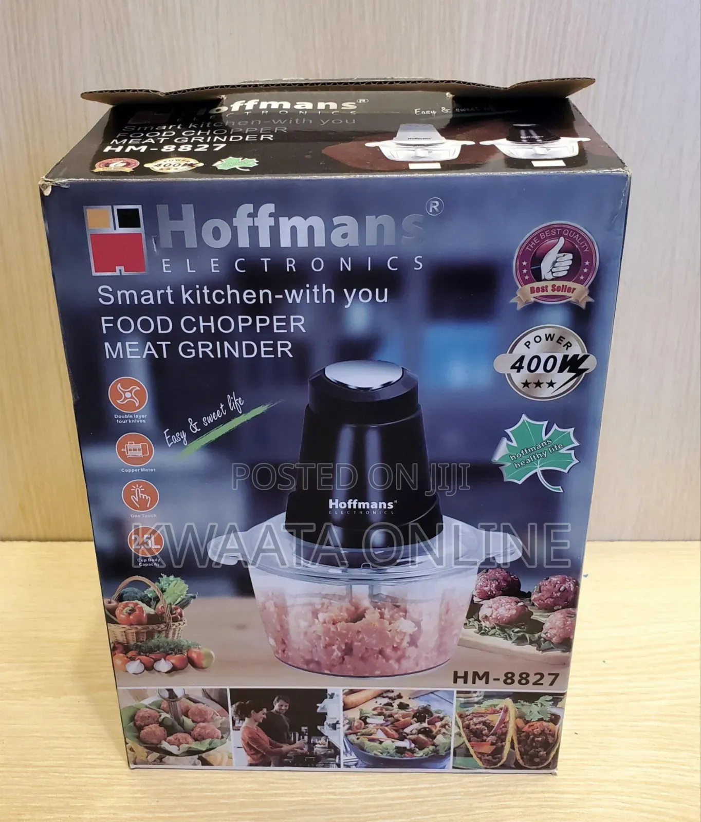 Hoffmans Electric Meat Grinder Machine Food Chopper