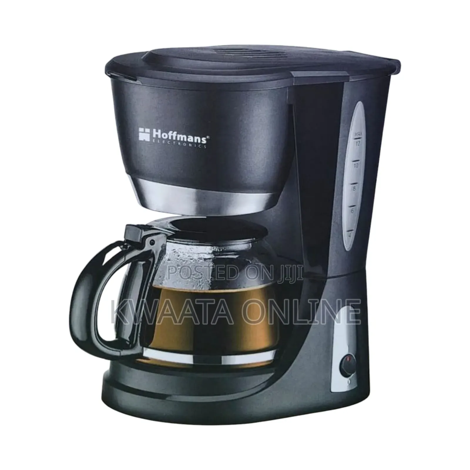 Hoffmans Electric Coffee Maker Anti-Drip Machine -1.5litres