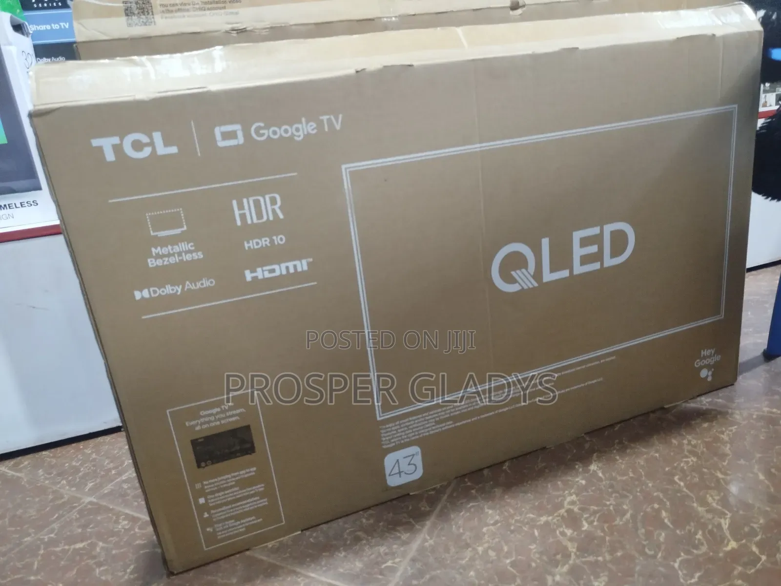 TCL 43 Qled Smart Android Digital Flat Screen.