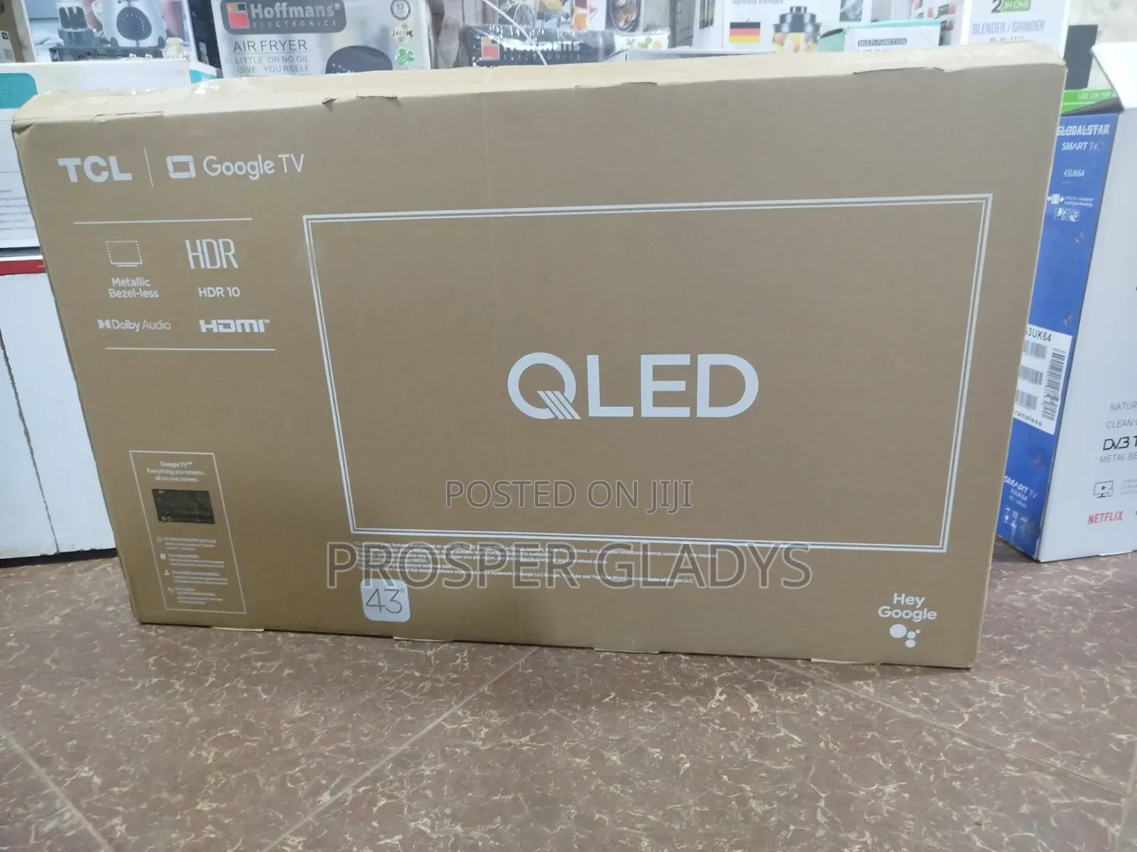 TCL 43 Qled Smart Android Digital Flat Screen.