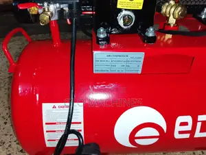 Edon 50l Belt Compressor Red