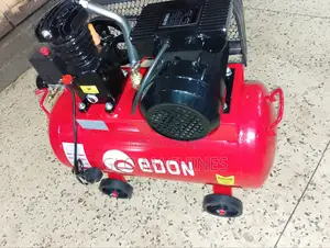 Edon 50l Belt Compressor Red