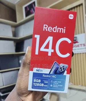 New Xiaomi Redmi 14C 128 GB Black