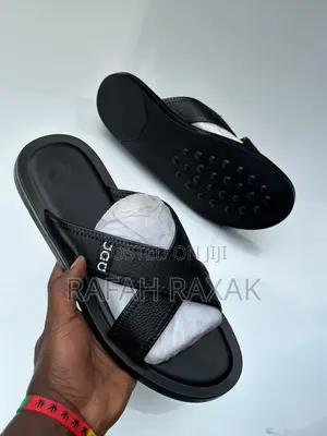 Original Men’S Classy Fashion Ferragamo Cross Leather Sandal