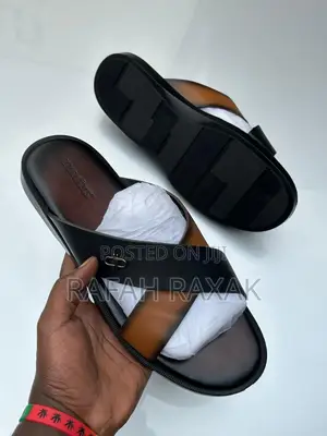 Men’S Super Classic Hermes Cross Sandals