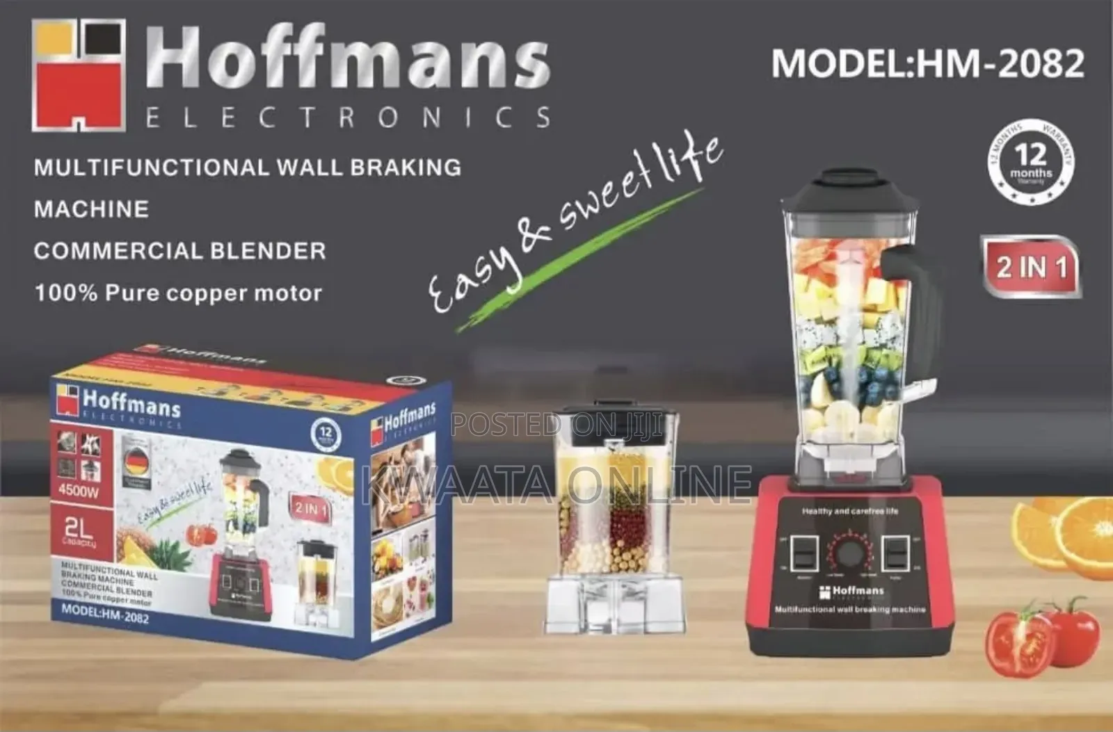 Hoffman Multifunctional Wall Breaking Machine Blenderhm-2082
