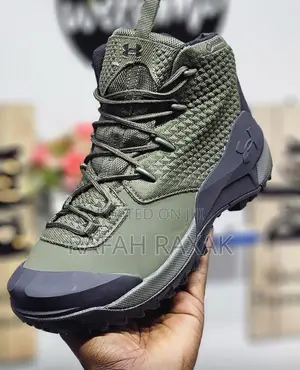 Men’S Army Green Under Armour Gore-tex Hiking Sneakers Boots