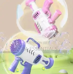 Unique Kids Bazooka Bubble Machine Gun