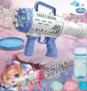 Unique Kids Bazooka Bubble Machine Gun