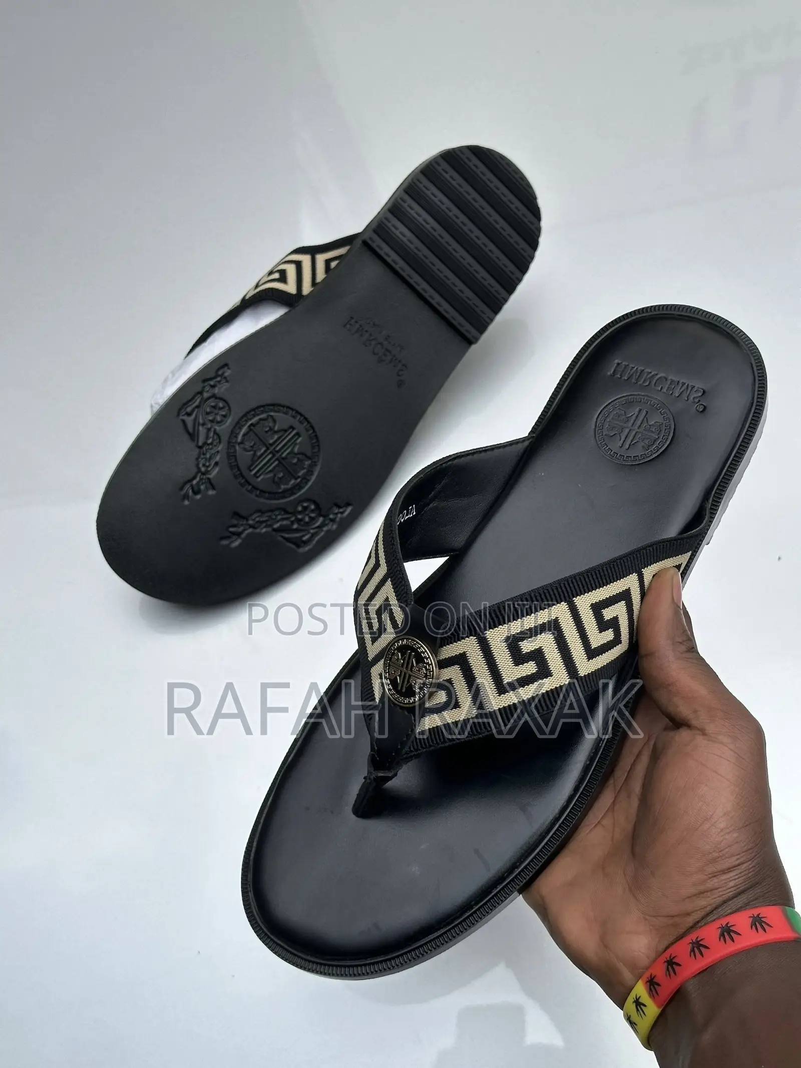 Original Classy Men’S Versace X Hermes Slipper Sandals