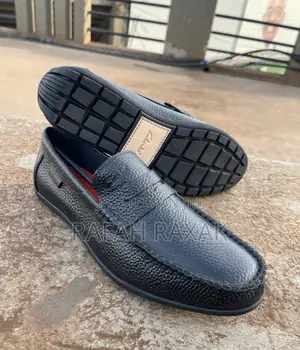 Original Men’S Rough Leather Clarks Moccasin Loafers