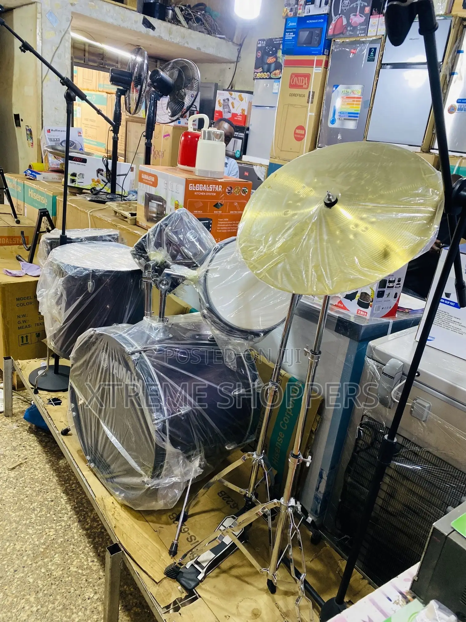 New Error Band /Yamaha Full Set Drums