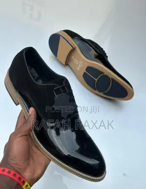 Original Men’S Classy Clarks Shinny Suede Patent Gentle Shoe